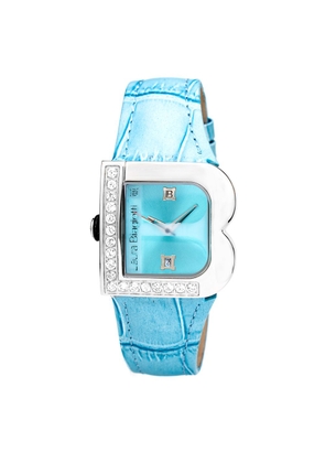 Laura Biagiotti Blue Leather Dress Watch