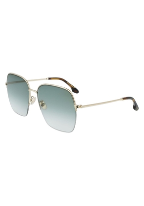 Victoria Beckham Gold Metal Sunglasses