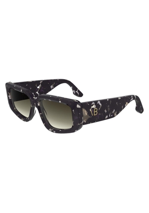 Victoria Beckham Black Acetate Sunglasses