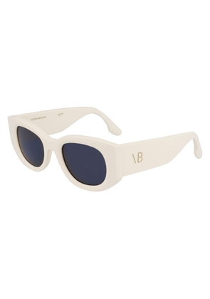 Victoria Beckham Gray Acetate Sunglasses
