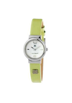 Laura Biagiotti Green Leather Dress Watch