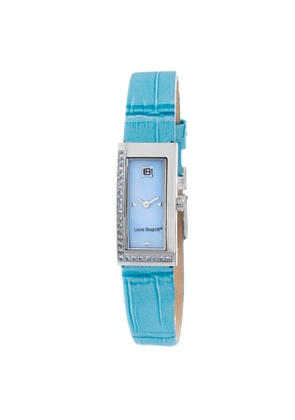 Laura Biagiotti Blue Leather Dress Watch
