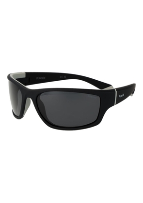 Polaroid Black Rubber Sunglasses