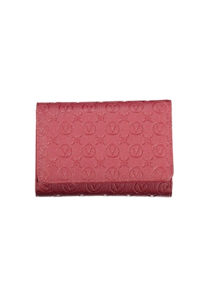 Mario Valentino Rosso Polyurethane Women Wallet