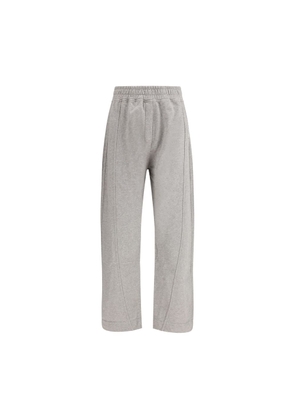 Ganni Gray Cotton Casual Pants - M
