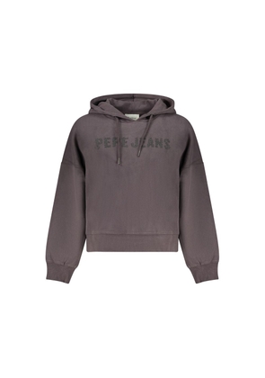 Pepe Jeans Black Cotton Sweatshirt - XS
