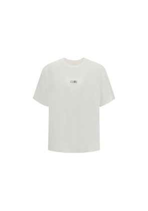 MM6 White Cotton T-Shirt - L