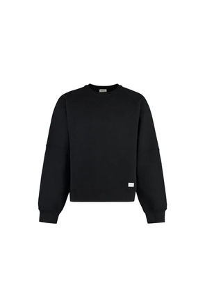 Saint Laurent Black Cotton Sweatshirt - M