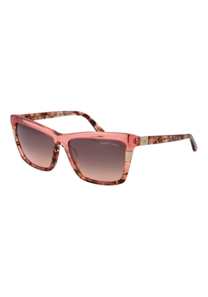 Marciano by Guess Pink Acetate Sunglasses