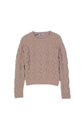 Blumarine Multicolor Mohair Sweatshirt - 40