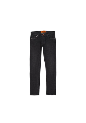 Heron Preston Black Cotton Slim Fit Jeans - W33
