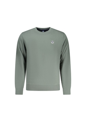 North Sails Green Cotton Sweatshirt - M