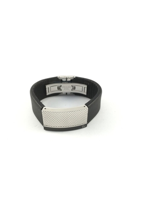GC Black Stainless Steel Bracelet - 15 CM