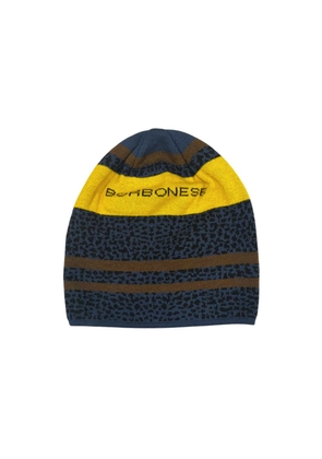 Borbonese Blue Wool Women Hat - UNI