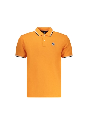 North Sails Orange Cotton Polo Shirt - S