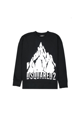 Dsquared² Black Cotton Sweatshirt - M