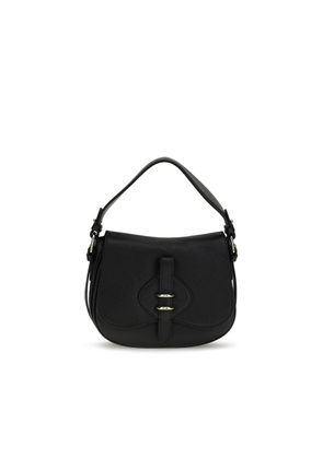 Coccinelle Black Calf Leather Bos Taurus Handbag