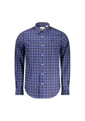 Timberland Blue Cotton Men's Shirt - S