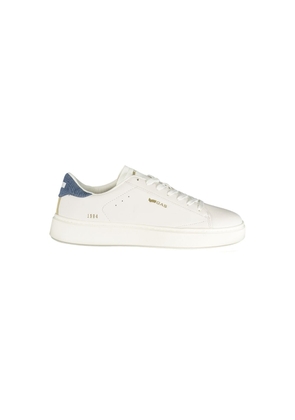Gas White Polyester Men Sneaker - EU42/US9