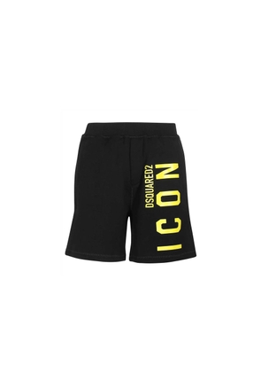 Dsquared² Black Cotton Shorts - L