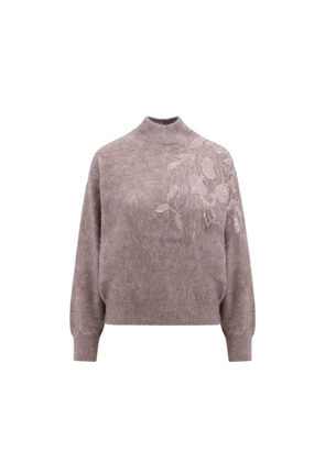 Brunello Cucinelli Beige Cashmere Sweatshirt - XL