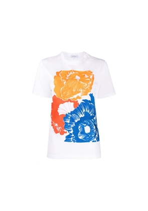 Salvatore Ferragamo White Cotton T-Shirt - L