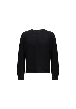 Sunflower Black Cotton Sweatshirt - L