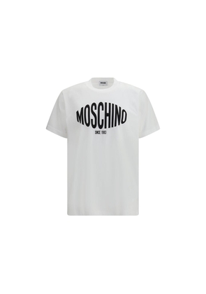Moschino White Cotton T-Shirt - L