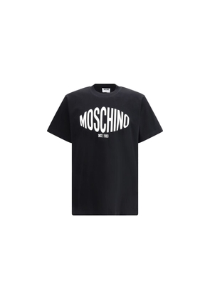 Moschino Black Cotton T-Shirt - L