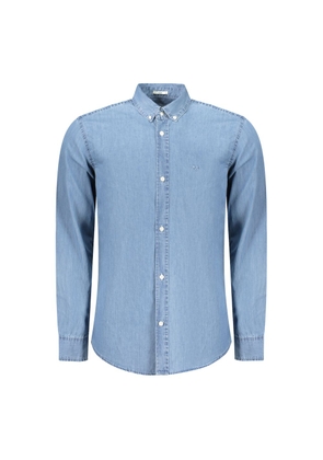 Pepe Jeans Azzurro Cotton Men Shirt - S