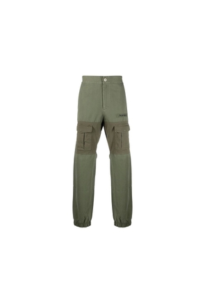 Palm Angels Bicolor Cotton Cargo Pants - 44