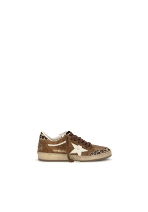 Golden Goose Brown Calf Leather Bos Taurus Low Top Sneakers - EU37/US7