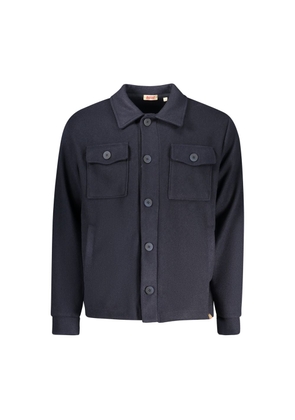 Rifle Blue Cotton Men Shirt - S