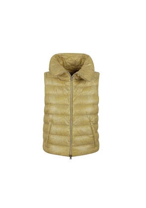 Herno Bicolor Polyamide Sleveless Jacket - 42