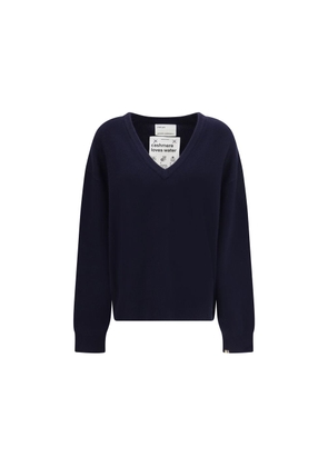 Extreme Cashmere Blue Cashmere Sweatshirt - One Size