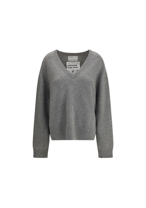 Extreme Cashmere Gray Cashmere Cashmere Sweater - One Size
