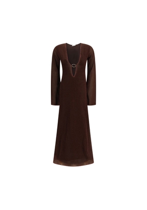 Oséree Brown Polyamide Casual Dress - S