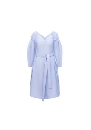Stella McCartney Blue Cotton Casual Dress - 42