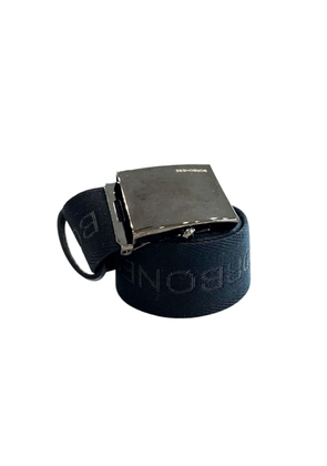 Borbonese Black Polyester Men's Belt - UNI