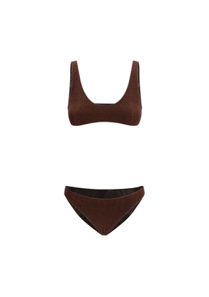 Oséree Brown Polyamide Bikini - M