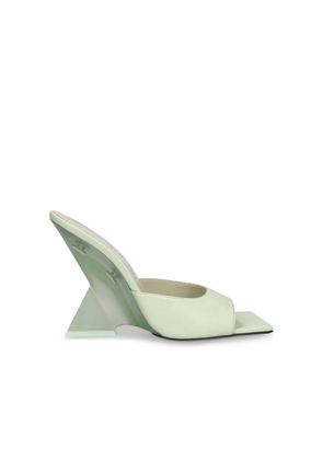 The Attico Bicolor Calfskin Platform Sandals - EU36/US6