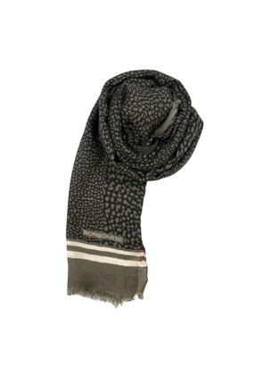 Borbonese Grey Modal Women Scarf