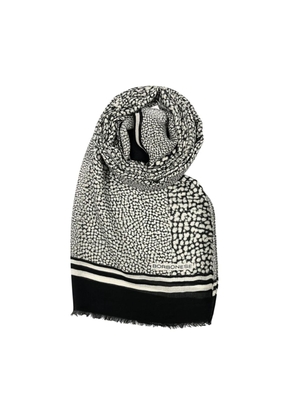 Borbonese Black Modal Scarf