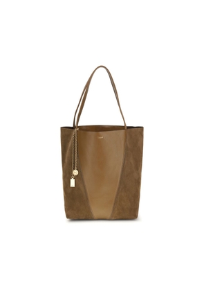 Chloé Beige Leather Shoulder Bag