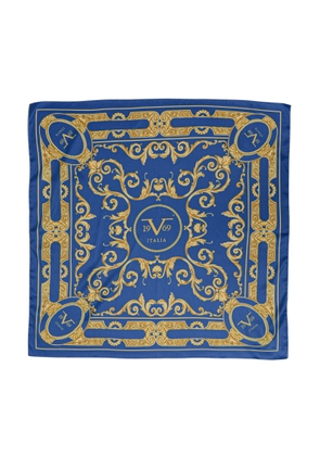 19V69 Italia Multicolor Polyester Scarf