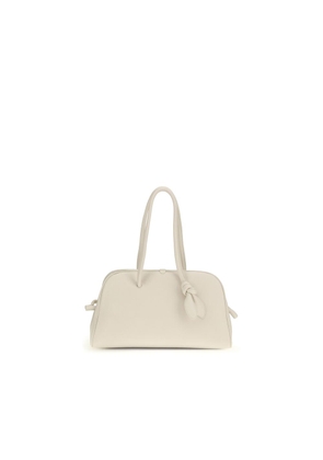 Jacquemus White Calf Leather Bos Taurus Handbag