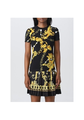 Versace Jeans Black Cotton T-Shirt - XXS