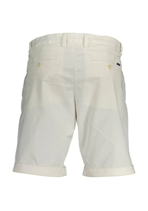 Gant White Cotton Bermuda Shorts - 38
