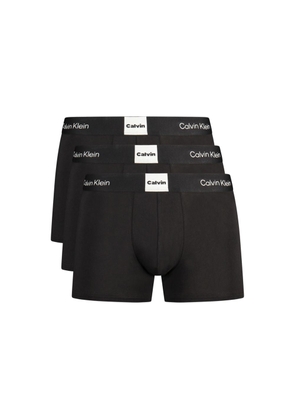 Calvin Klein Black Cotton Men's Boxer Shorts - S