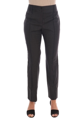 Dolce & Gabbana Gray Textile Dress Pants - IT46